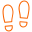 icon-orange footprints
