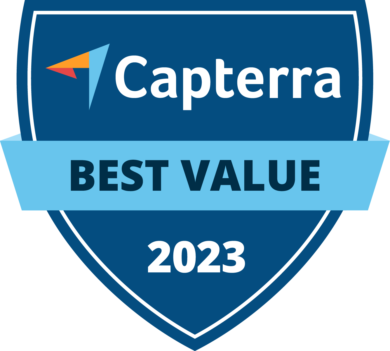 Capterra Best Value 2023 Badge, awarded to HighQ